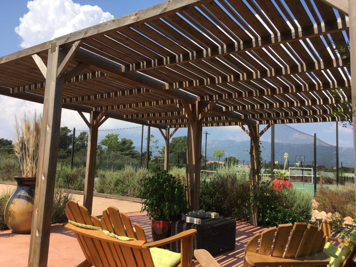 L'Hacienda Piscine Chauffee A 28, Spa, Boulodrome Et Court De Tennis Prives, 2 Villas Independantes Porto-Vecchio  Buitenkant foto